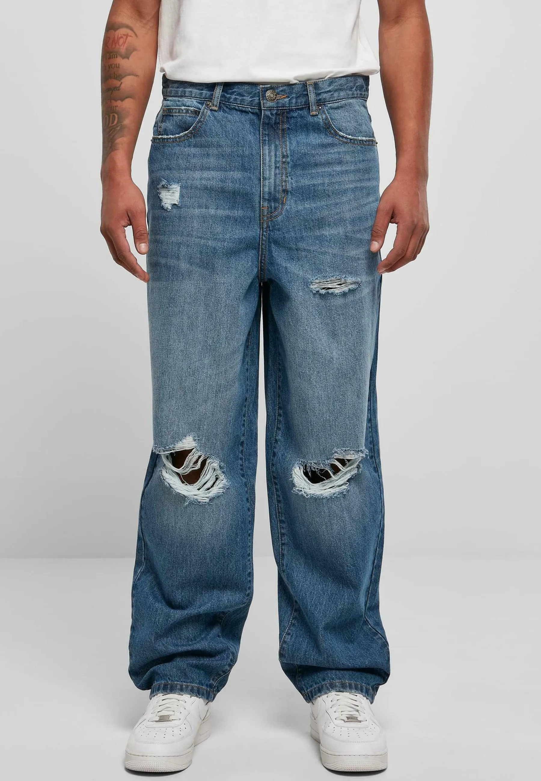 DISTRESSED - Jeans baggy