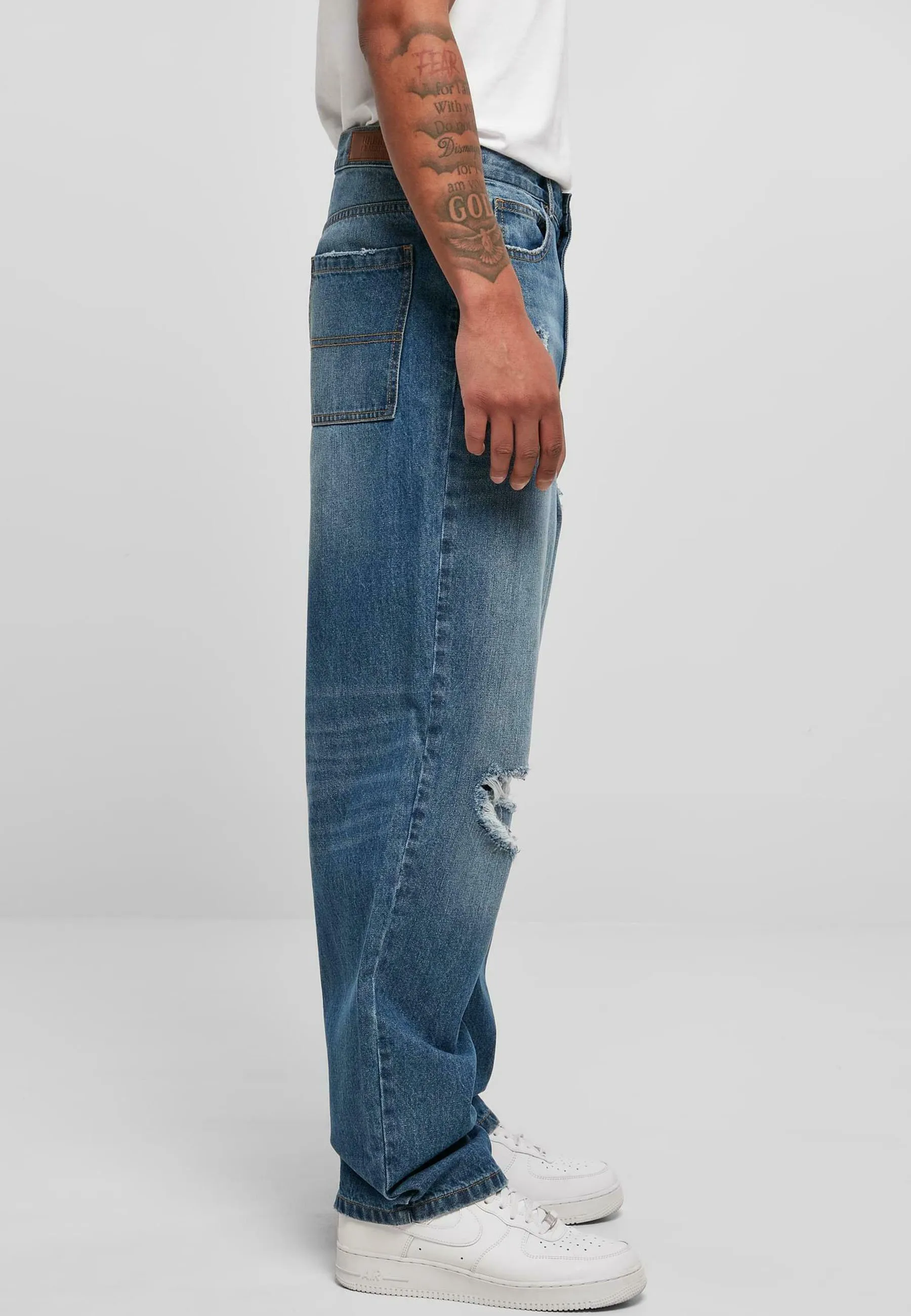 DISTRESSED - Jeans baggy