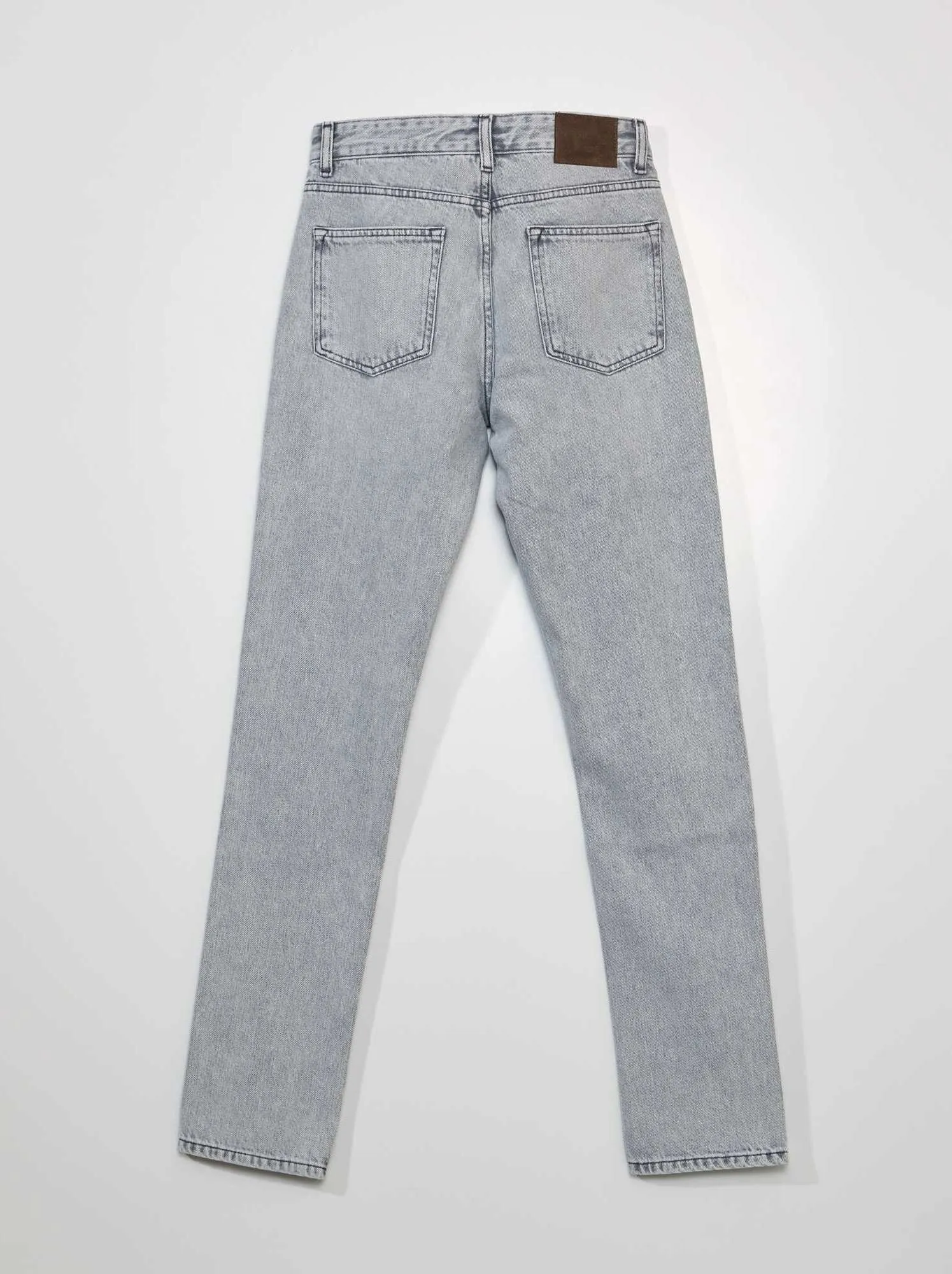 Jeans dritti - L34 - GRIGIO