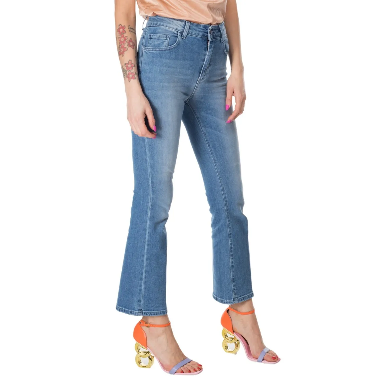 Jijil jeans trombetta chiaro